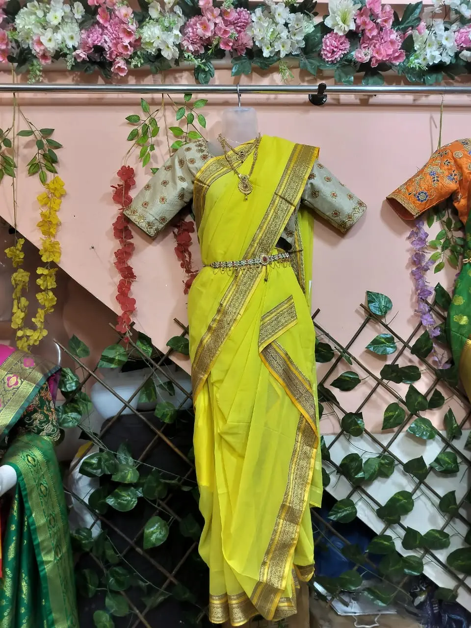 Sauvari Saree Stitching